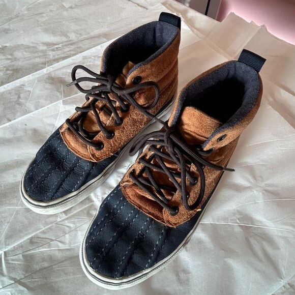 Rare Vans SK8-HI Duck Boots Winter Skateboarding Mens Water Resistant  Size 5.5 main image 9